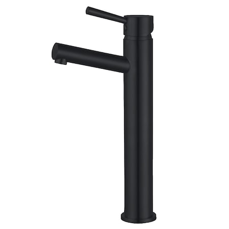 Fauceture LS8410DL Concord Single-Handle Vessel Faucet, Matte Black LS8410DL